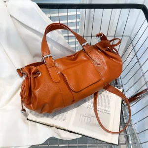 Sacs à main en cuir PU de styliste, nouveaux sacs élégants pour femmes, mode solide, sacs Vintage classiques mignons, sacs à bandoulière, 2025