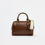 Mini sac à main pour femmes, sac de ville à la mode avec doubles poignées supérieures et sangle à bandoulière, sac Boston de luxe de styliste pour femmes