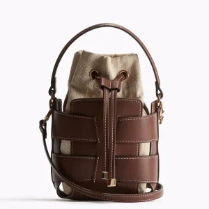 Sac seau à bandoulière à la mode, sacs à main ajourés au Design de luxe, petits sacs à main à bandoulière pour loisirs en plein air pour femmes