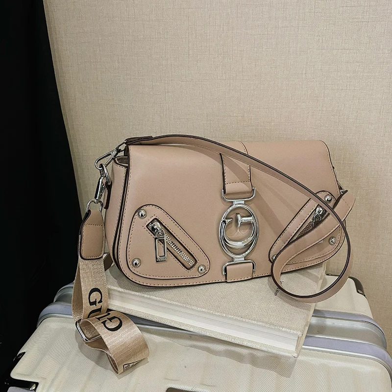 sac à bandoulière en cuir chic pour femmes, sac à main de styliste, fourre tout élégant pour dames de luxe