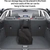 sac de rangement pour siège passager de grande capacité, fourre tout portable et pliable, pour faire du shopping, initié