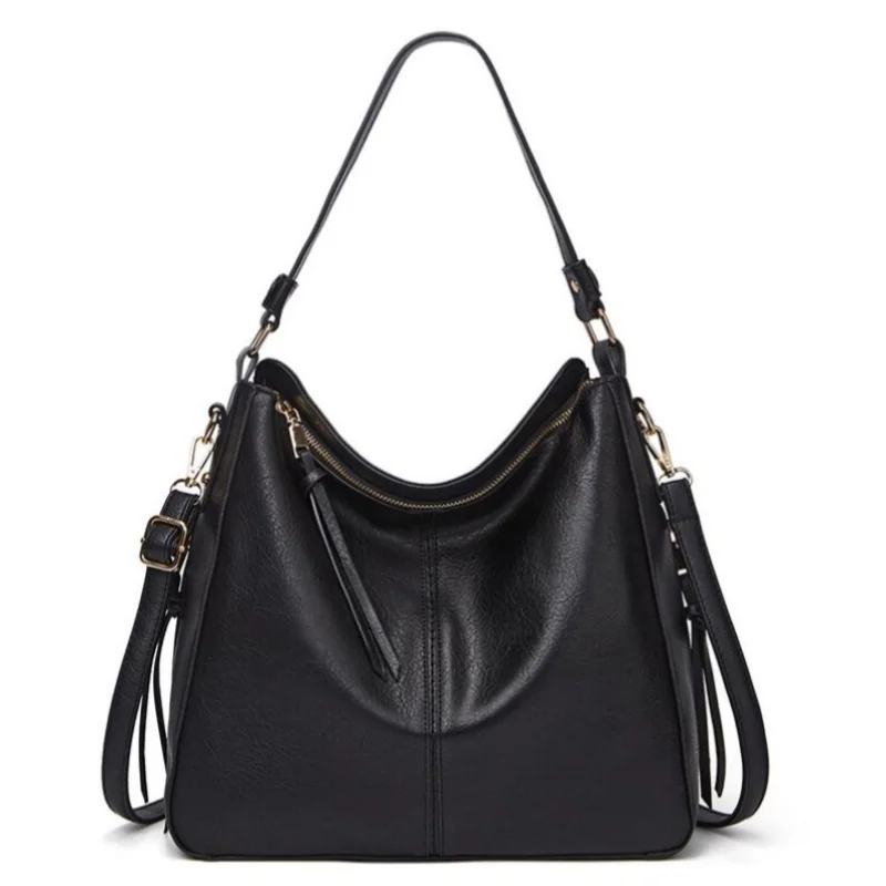 sac à main hobo en cuir pour femmes, sacs à main de loisirs pour femmes, sacs à main à la mode, sac fourre tout vintage, grande capacité