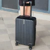 Valise 20 pouces 24 pouces, valise, boîtier de chariot, roue universelle, fermeture à glissière anti-poussière, chariot télescopique, cartable, léger, cartable, adapté aux hommes et aux femmes, sac de rangement de voyage à coque rigide