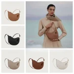 Sac à pois français populaire pour femmes, nouveau petit Design sous les bras, sac à bandoulière simple en cuir pour femmes,