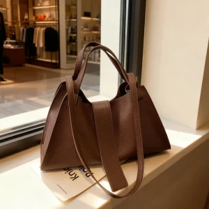 Sac à poignée supérieure pour femmes, sac à bandoulière Chic pour femmes, fourre-tout spacieux de jour à la nuit, bandoulière polyvalente, texturé, automne hiver 2025