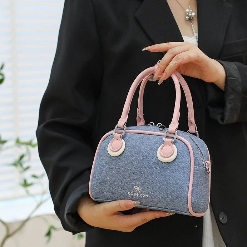 sac fourre tout transparent à la mode pour femmes avec poignées en cuir colorées pour les sorties de plage et d'été