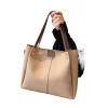 sac fourre tout décontracté simple pour femme, sac à bandoulière, peau douce, sous les bras, grande capacité, recommandé, haute qualité, nouveau, 2025