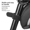 y67a sac de selle de vélo sac de siège à sangle réfléchissant et étanche pour les essentiels du cyclisme, le rangement du siège de vélo