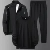8xl hommes survêtements unisexe jogging costume marque de mode 3 pièces ensemble survêtement hommes printemps automne mode sweats à capuche pantalons de survêtement