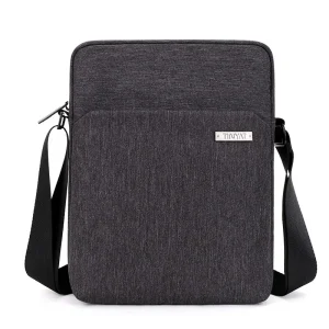 Sac à bandoulière carré en nylon vintage pour hommes, sac à main décontracté, sac de messager, sac initié aux voyages d&rsquo;affaires