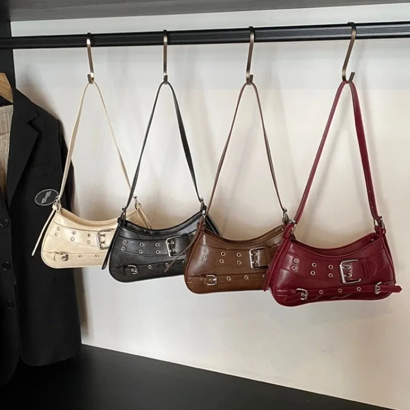 sac sous les bras style vêtements de travail tendance, nouveau sac à bandoulière simple de haute qualité pour les déplacements, petit sac carré