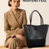 sac seau de grande capacité, sac à main de luxe en fil pour dames, sacs de transport pliables décontractés, mode élégante pour femmes