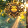attrape soleil style boho pour chambre à coucher, salon, fenêtre, décorations suspendues au soleil, cadeau unique pour les amateurs d'art de la maison et du jardin