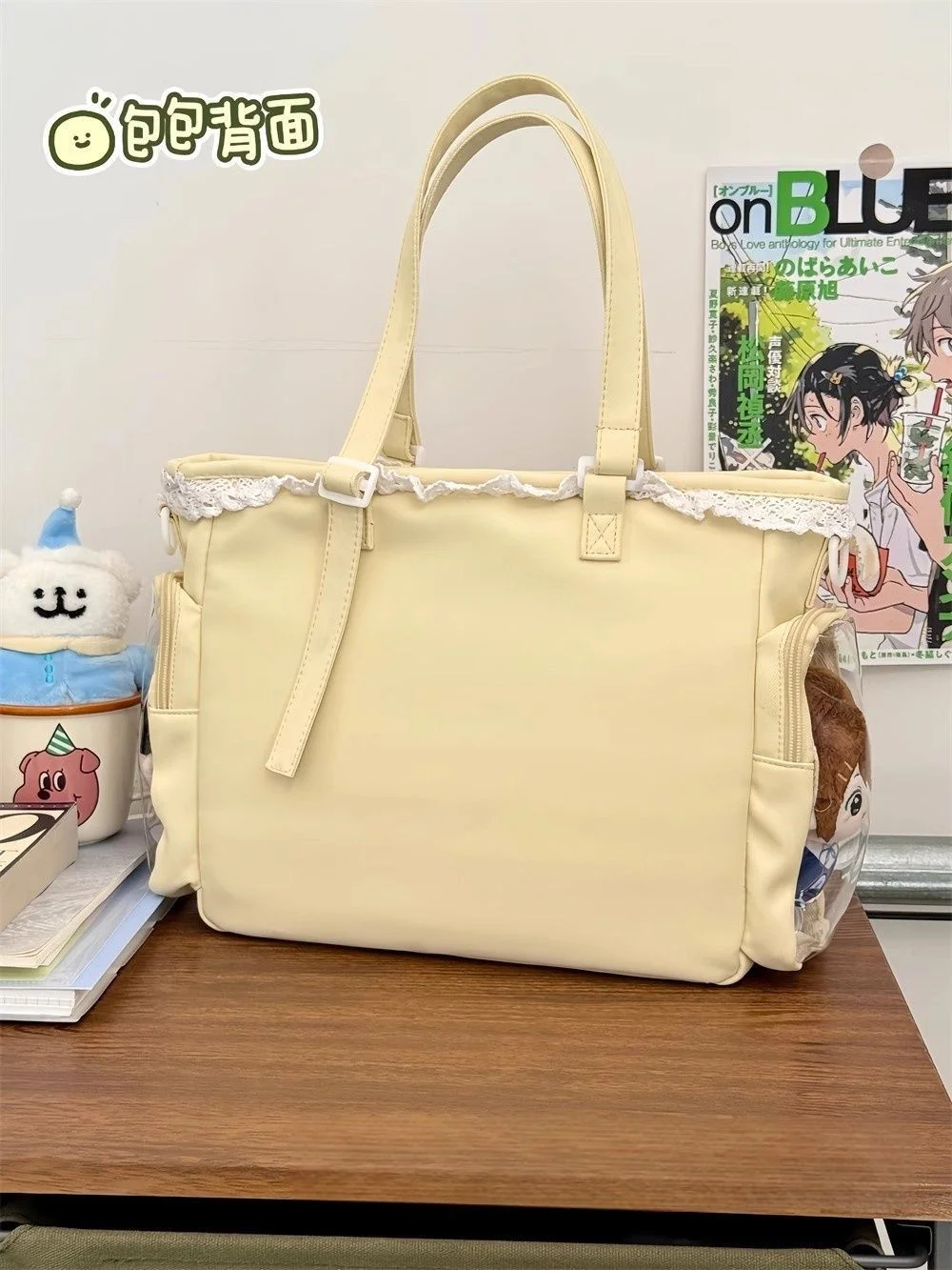 ballet fille grande appétit itabag japonais bidimension unique épaule sac à bandoulière cadeau pour amis sac à main femme