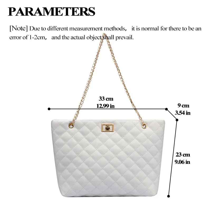 sacs fourre tout pour femmes en cuir pu diamant treillis sac à main personnalité grande capacité sous les bras sac à bandoulière sac de créateur