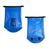 sac étanche en pvc pour sports nautiques, sac de dérive de plage, sac de natation en plein air, sac initié simple et double, e27