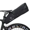 Sac de selle de vélo étanche, tendance, pour vélos de route de montagne, pochette à outils indispensable pour équipement de cyclisme, vêtements de cyclisme, essentiels