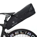 Sac de selle de vélo étanche, tendance, pour vélos de route de montagne, pochette à outils indispensable pour équipement de cyclisme, vêtements de cyclisme, essentiels