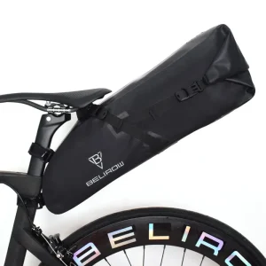 Sac de selle de vélo étanche, tendance, pour vélos de route de montagne, pochette à outils indispensable pour équipement de cyclisme, vêtements de cyclisme, essentiels