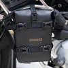 Sac de cadre de pare-chocs de moto, sac latéral de moto étanche 4L, sacoche de selle de moteur, paquet de rangement, sac arrière de support de coffre pour l&rsquo;équitation