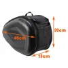 sac de dégager de moto multifonctionnel double face, sac de voyage et d'équitation, sac de casque, capot latéral
