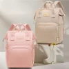 Sac à dos de voyage pour bébé, sac à couches pour maman, sac à couches de grande capacité, sac à main en matériel pour bébé, sac de voyage en plein air pour articles de soins pour bébé