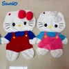 40/60/80 cm grande taille hello kitty en peluche étui en cuir sanrio kawaii peluche poupée dessin animé en peluche jouet étui en cuir oreiller cadeau de vacances