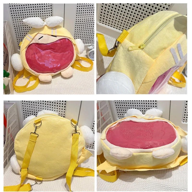 Anime Itabag bandoulière coeur sac Kagamine Rin Kawaii décorer Kagamine Len fille grande capacité sac de rangement entourant cadeau Anime Itabag bandoulière coeur sac Kagamine Rin Kawaii décorer Kagamine Len fille grande capacité sac de rangement entourant cadeau