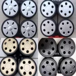 Roues de Valise Adaptées pour Rimowa, Accessoires de Bagages à Roulettes Silays euses, 4 Pièces/Ensemble