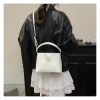 ​ ​ sac hobo spacieux courbé 2025 ss, sac à main à bandoulière convertible de niche pour femmes, fourre tout architectural jour à nuit, sacs pour femmes