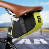 sac de selle de vélo vtt portable réfléchissant, siège de rangement de selle de vélo, pochette à outils arrière, sac de sacoche, accessoires de cyclisme
