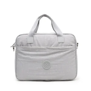 Sac élégant en nylon pour ordinateur portable pour hommes et femmes – Porte-documents d&rsquo;affaires léger, fourre-tout de banlieue de grande capacité avec dragonne