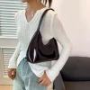 Sac à bandoulière en cuir verni pour femmes, marque de luxe, fourre-tout de bonne qualité, sac à aisselles étanche, couleur unie, sac à main pour femmes Sac à bandoulière en cuir verni pour femmes, marque de luxe, fourre-tout de bonne qualité, sac à aisselles étanche, couleur unie, sac à main pour femmes