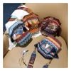 sac à bandoulière bohème ethnique pour femme, pompon vintage, tissé à la main, sac à bandoulière hippicopter, sacs initiés, sac à main pour femme, e27