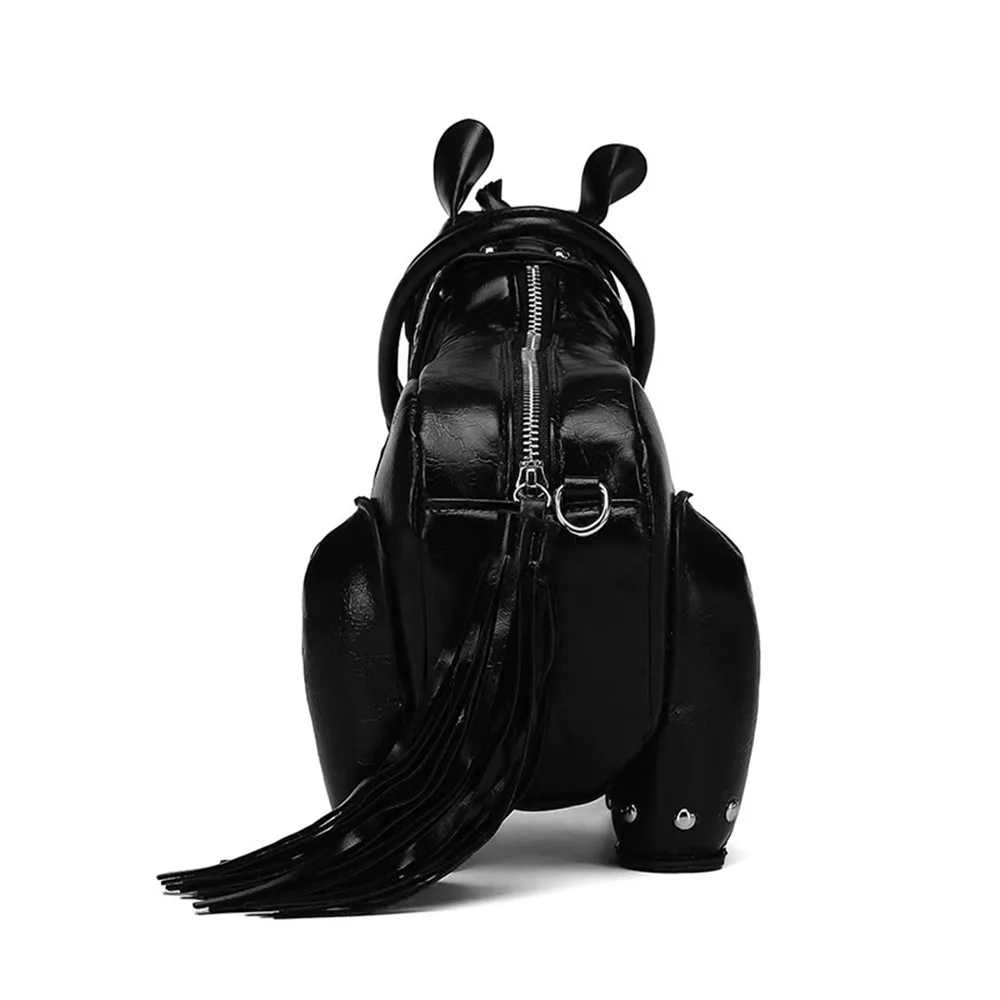 sac à bandoulière design de marque de mode, sac à main mignon et novateur, sac à bandoulière créatif en forme de cheval pour femmes