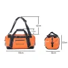 50l moto sac de sport extérieur selle sèche bagages sac à dos universel sac de sport pour camping canotage rafting kayak pêche