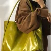 sacs fourre tout en cuir pu solide pour femme, sac initié, mode commpiedmont, streetwear de grande capacité, sacs à main élégants et chics