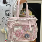 Ballet fille grande appétit Itabag japonais bidimension unique épaule sac à bandoulière cadeau pour amis femmes sac à main cadeau