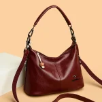 Sacs à main de luxe en cuir pour femmes, de bonne qualité, décontractés, solides, pour documents, 2024