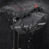 sac de selle de vélo étanche, rangement noir, sac arrière de vélo de route, outils de fixation de cyclisme, sac arrière de montagne à dégagement rapide