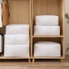 sac de rangement sous le lit, sac de couette pliable, boîte de rangement de vêtements de garde robe, organisateur anti poussière, sac de rangement de couette de grande capacité