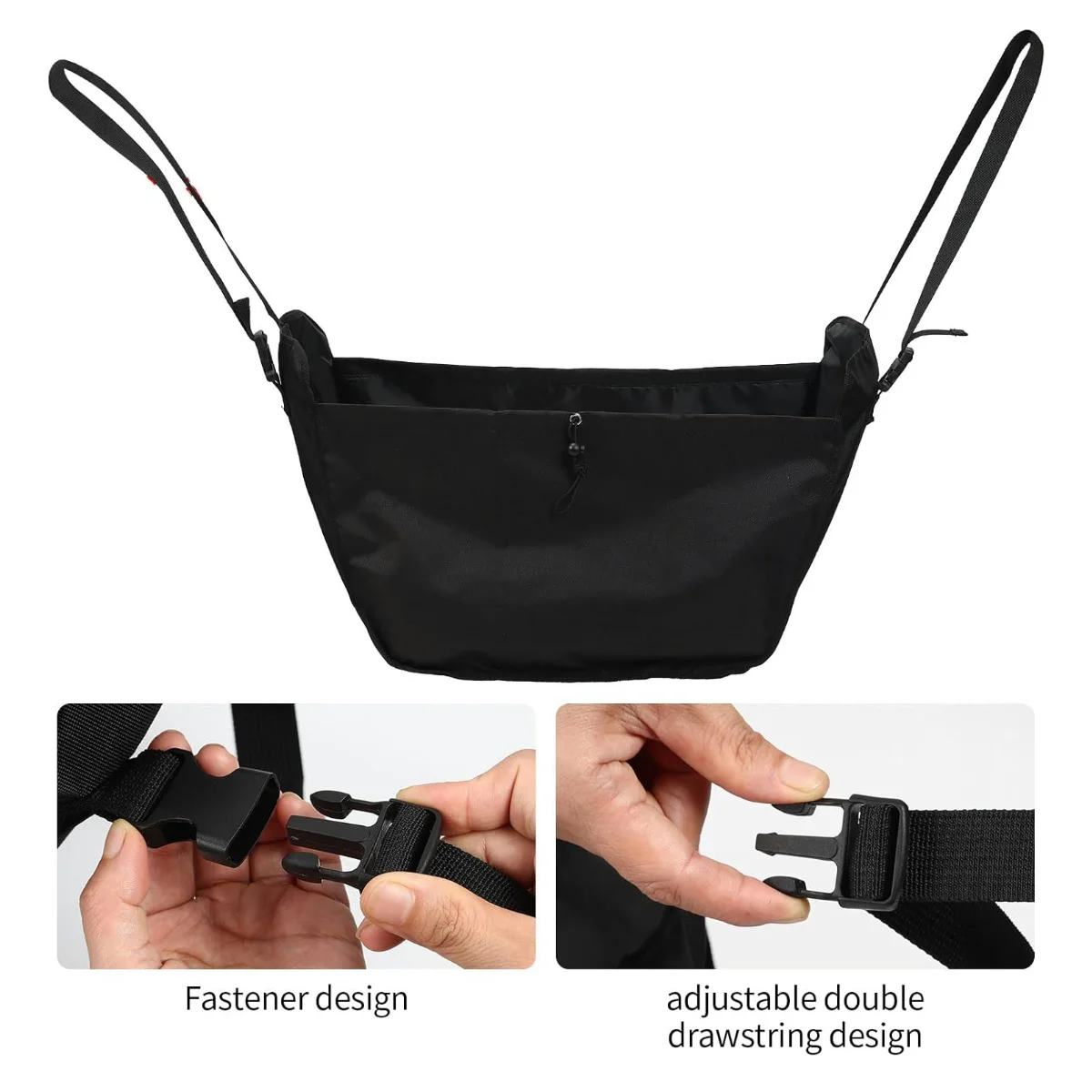 sac de rangement pour siège passager de grande capacité, fourre tout portable et pliable, pour faire du shopping, initié