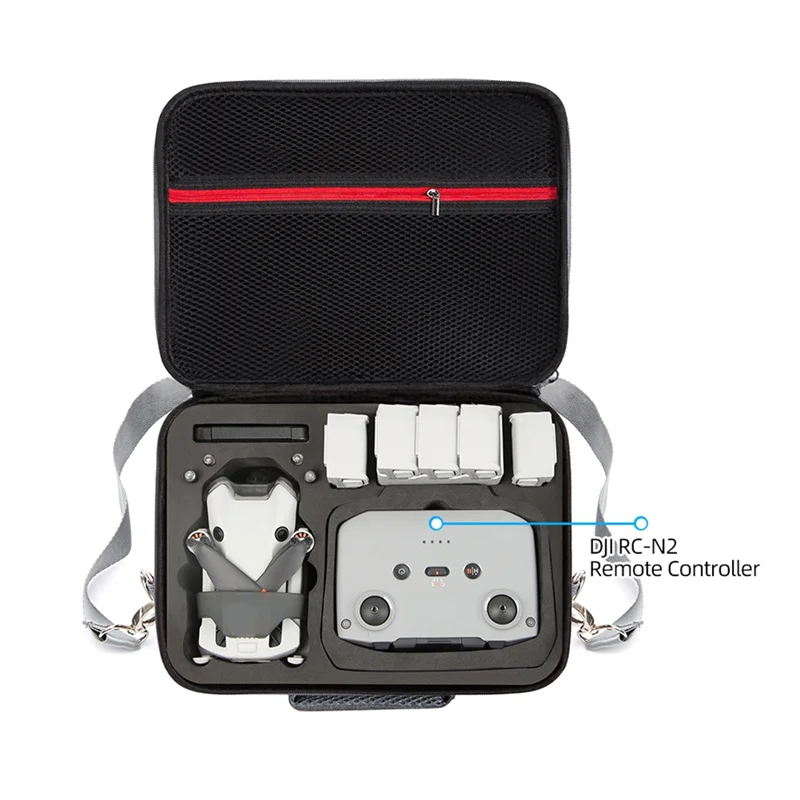 btlife pour dji mini 4 pro drone valise de voyage coque rigide sac à bandoulière sac à main de rangement portable