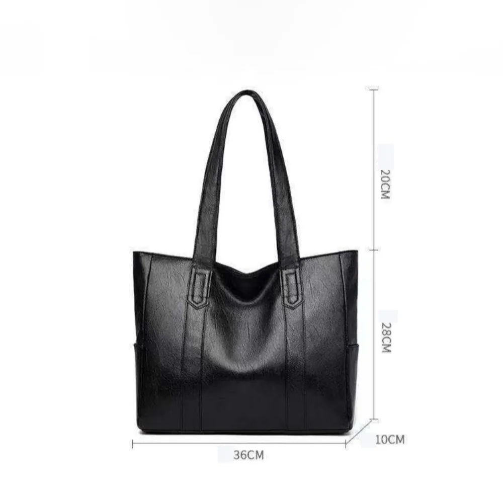 sac fourre tout en cuir pour femme, rich an wanita, besar initié, perempuan