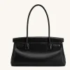 sac baguette à main en cuir véritable pour femme, sac à bandoulière et sous les bras, mallette de niche, automne/hiver 2025