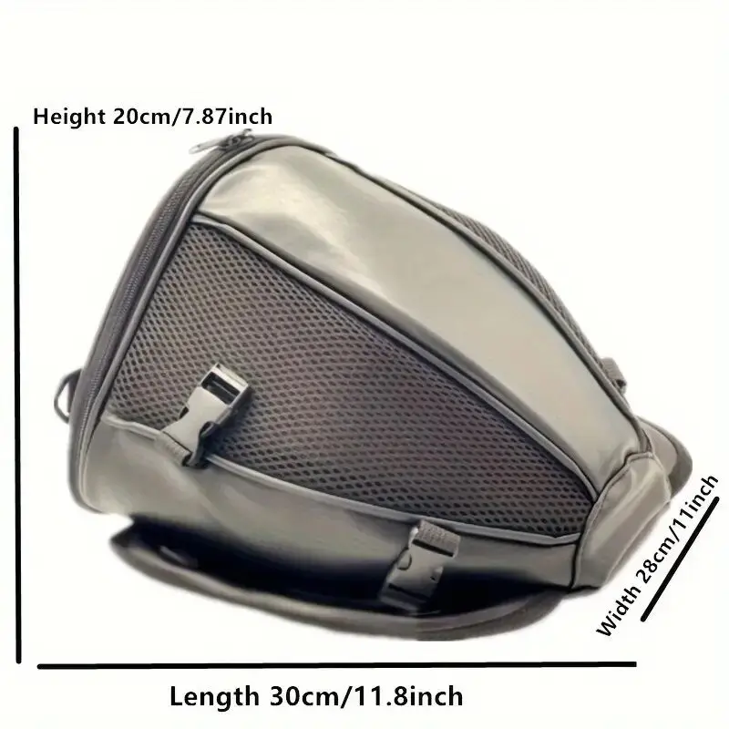 sac arrière de moto, bagages de sport, selle, sac arrière d'équitation, moto, scooter, sac de siège arrière latéral x