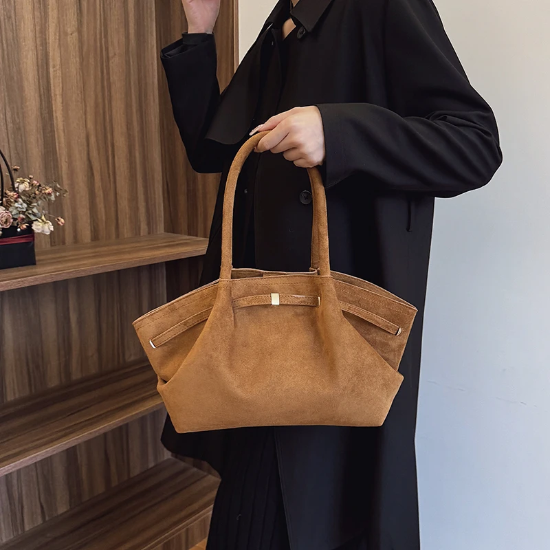 sac fourre tout de grande capacité pour femme, concis, polyvalent, haute qualité, initié, tendance, trajet sous les bras, mode, nouveau, 2025