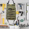 Sac seau à outils résistant à l’eau avec poignées, rangement multi-poches pliable pour la réparation de voiture/Camping/organisation des outils de quincaillerie Sac seau à outils résistant à l’eau avec poignées, rangement multi-poches pliable pour la réparation de voiture/Camping/organisation des outils de quincaillerie