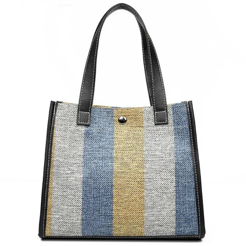 sacs de messager de mode pour femmes, sac à main de créateur pour dames initié, solide, grande capacité, décontracté, toile, femme initiée