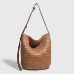 2025 Nouveau Dans Vintage Casual Vacances Voyage Bandoulière Livraison rapide Tissage à la main seau sacs pour les femmes de luxe Designer sac à main et sacs à main